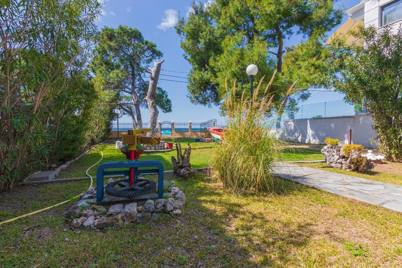 Galazia Akti Seaside Apartments Nikiti  Ngoại thất bức ảnh