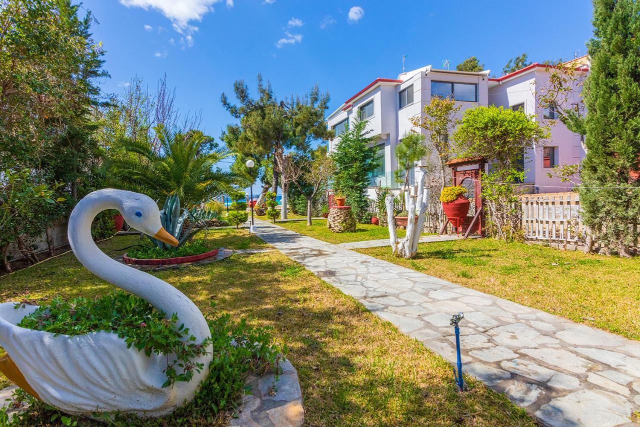 Galazia Akti Seaside Apartments Nikiti  Ngoại thất bức ảnh