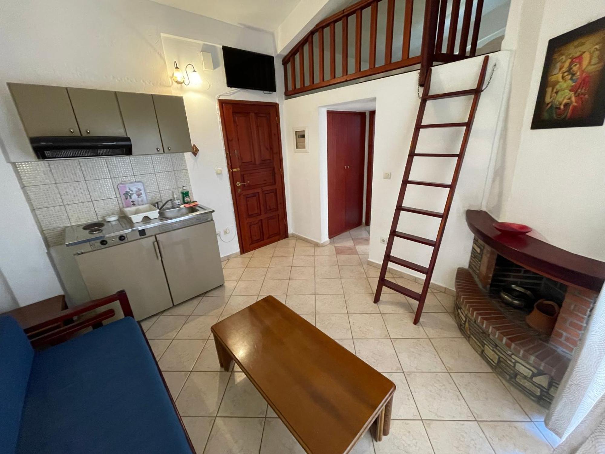 Galazia Akti Seaside Apartments Nikiti  Phòng bức ảnh